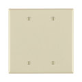 Leviton Wallplates La Wp 2G 2Blank Midway Size 80525-T